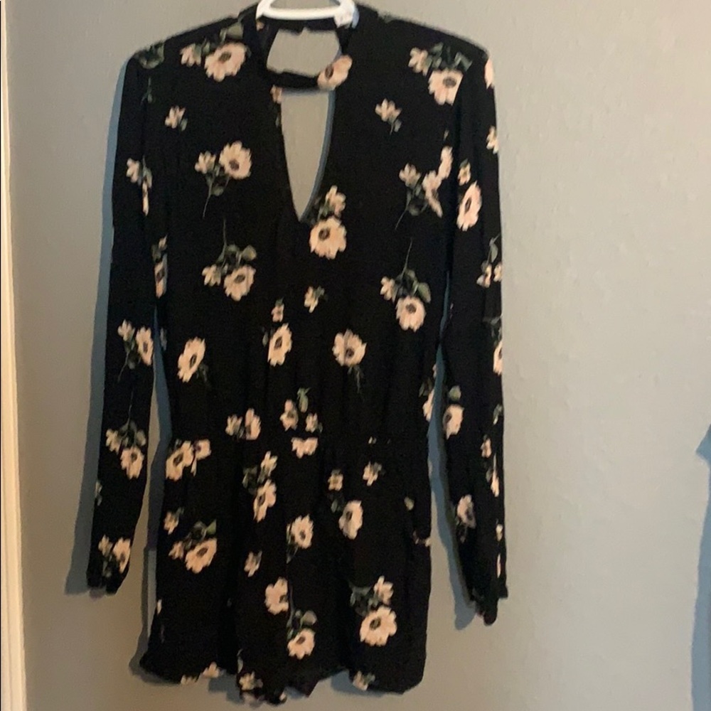 Long sleeve romper
